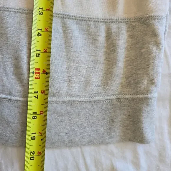 Nike NSW DNA Stacked Rainbow Swoosh Cropped Hoodie Gray White Womens M - Picture 7 of 7